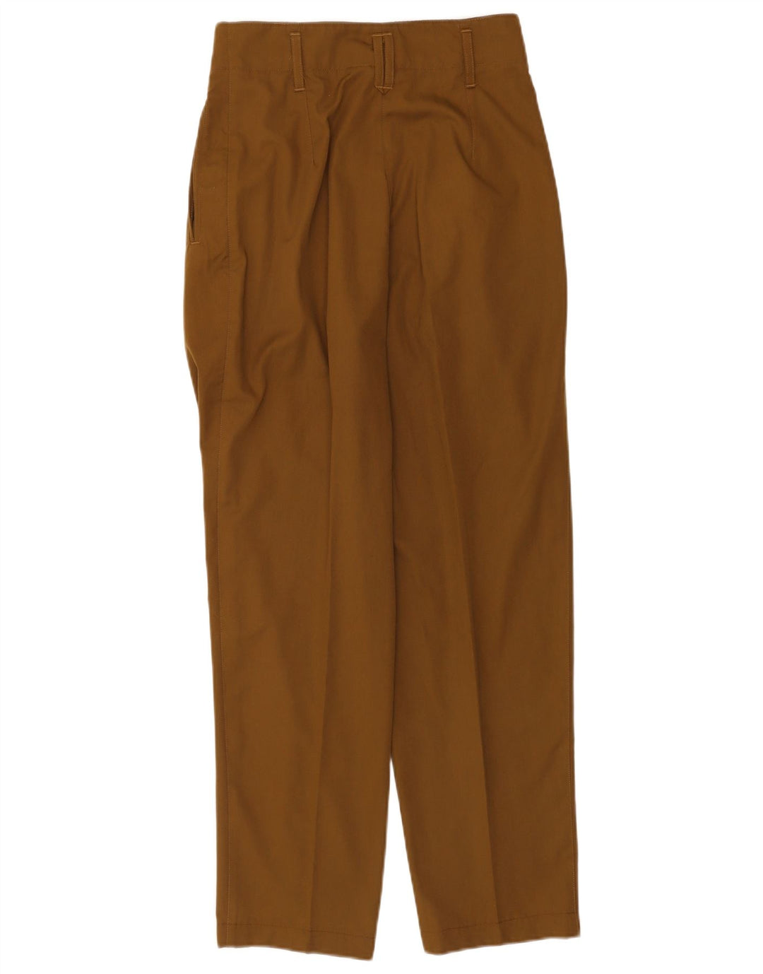 Vintage γυναικείο καθημερινό παντελόνι EU 38 Medium W28 L30 Khaki Polyester