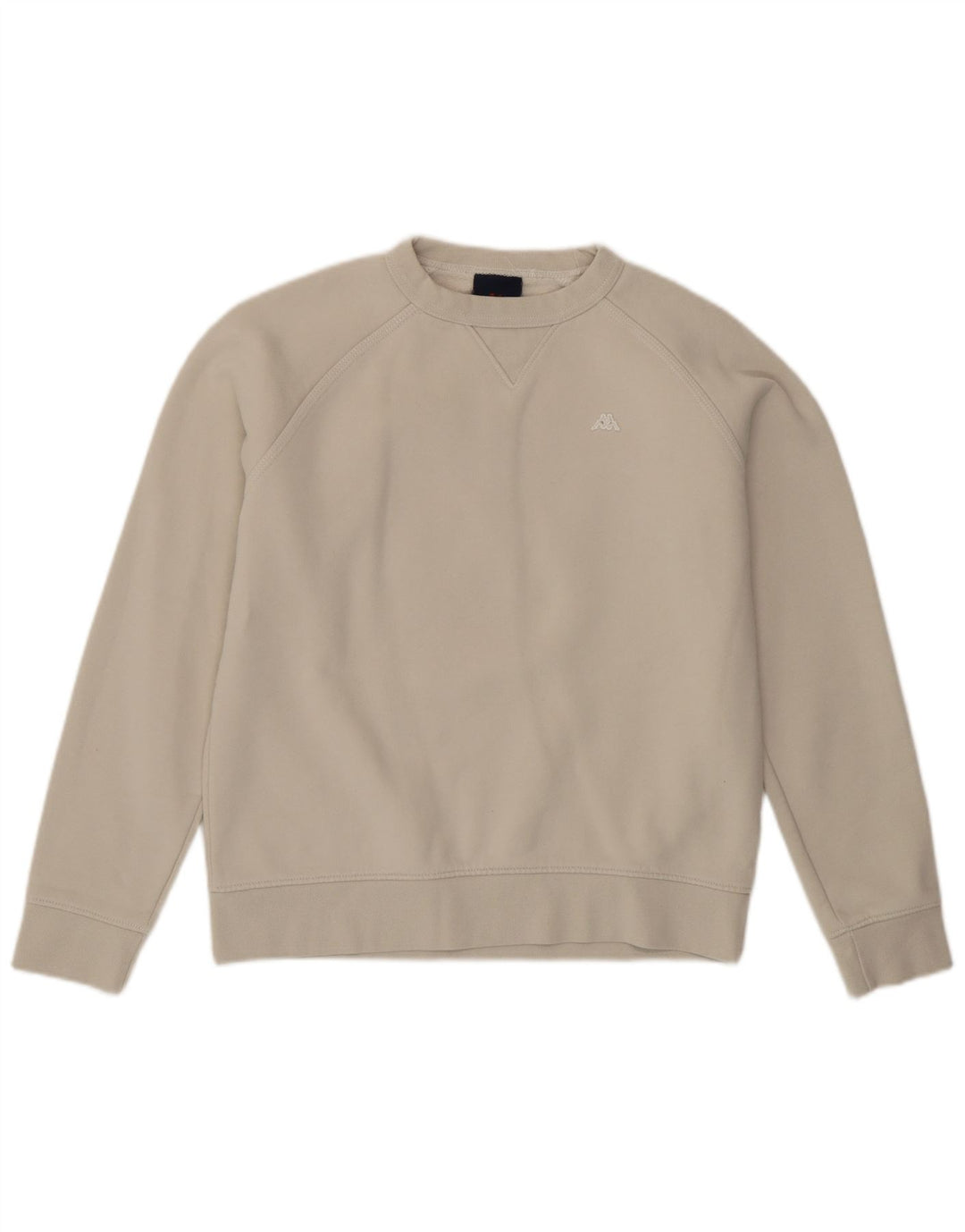 Kappa Γυναικείο Φούτερ Jumper UK 10 Small Beige βαμβακερό