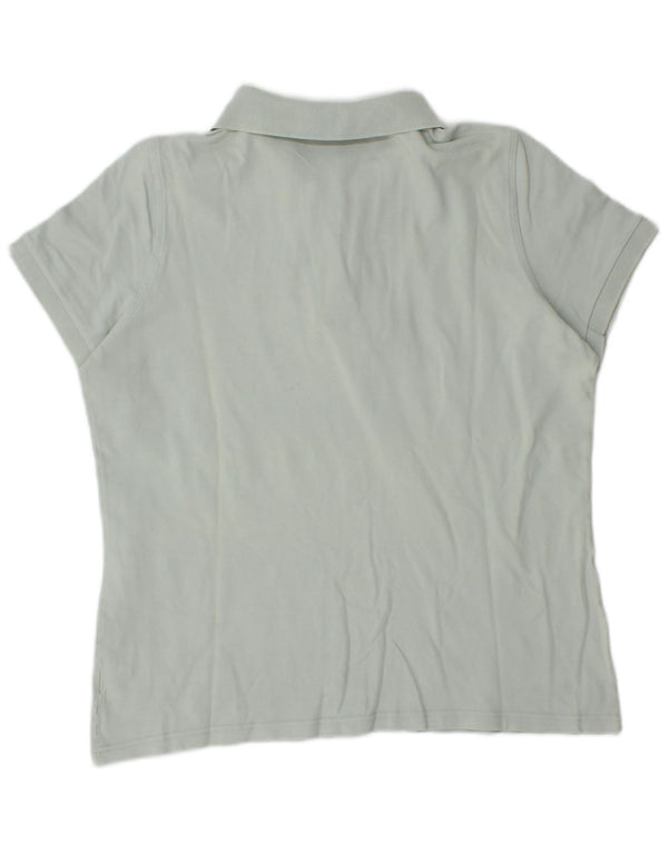 Burberry γυναικείο μπλουζάκι πόλο UK 18 XL Μπλε βαμβακερό