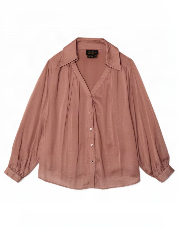Γυναικείο πουκάμισο Luisa Spagnoli Μπλούζα One Size Pink Silk