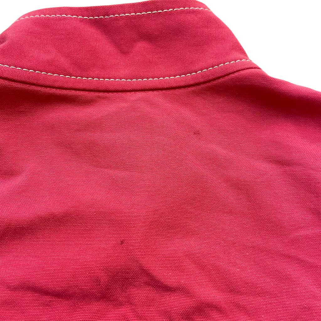 Michael Kors Womens Jacket | Vintage High End Designer Pink Button Up Cotton Vintage Messina Hembry and Second-Hand Messina Hembry from Messina Hembry 