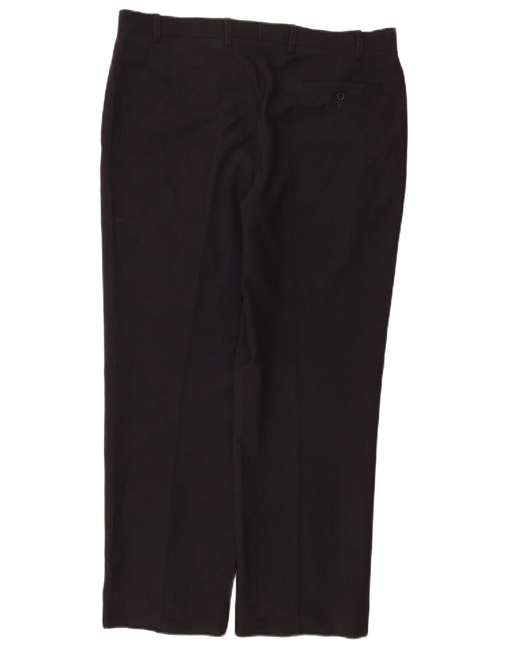 Marks & Spencer Ανδρικό ίσιο παντελόνι W36 L29 Navy Blue