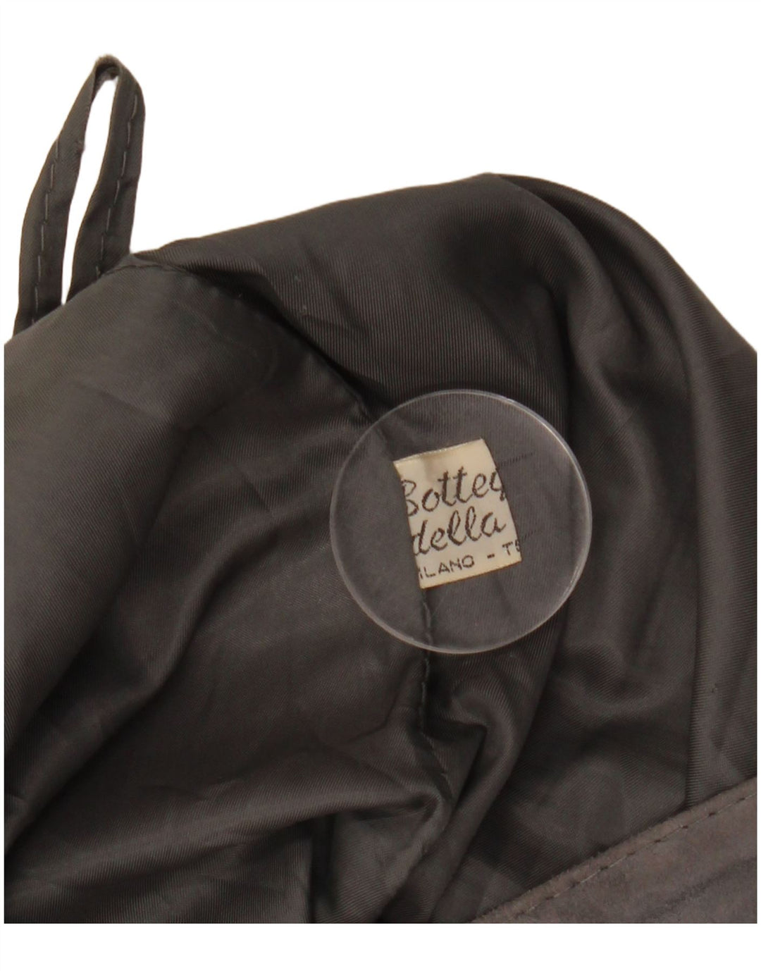 Γυναικεία Suede Φούστα VINTAGE IT 44 W27 L26 Γκρι