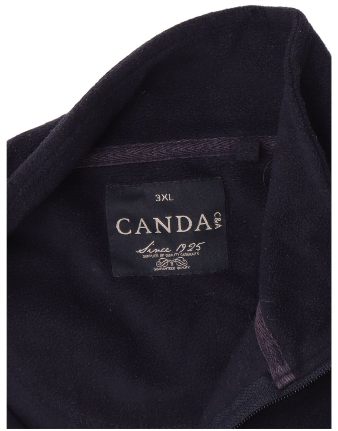 Canda Ανδρικό φερμουάρ Fleece Jumper 3XL Navy Blue
