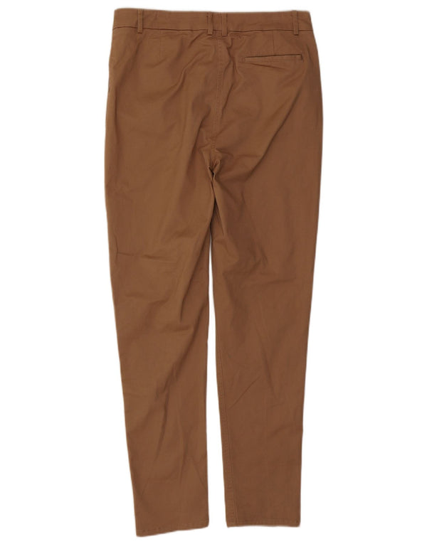 Laura Ashley Γυναικείο Slim παντελόνι Chino UK 10 Small W27 L29 Beige βαμβακερό