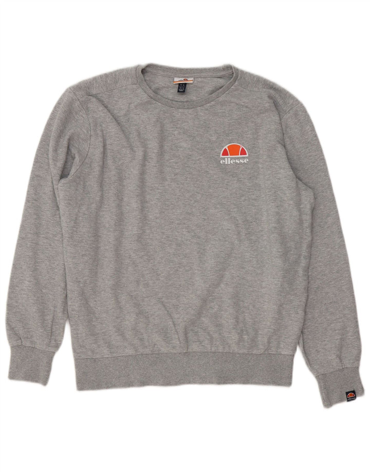 Ανδρικό φούτερ Ellesse Jumper μεγάλο γκρι βαμβακερό