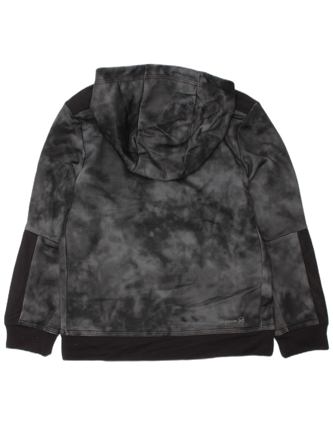 Russell Athletic Boys Hoodie Jumper 6-7 ετών Small Grey Tie Dye Polyester