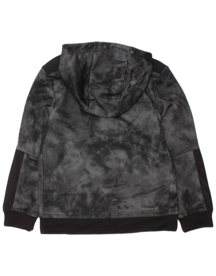 Russell Athletic Boys Hoodie Jumper 6-7 ετών Small Grey Tie Dye Polyester