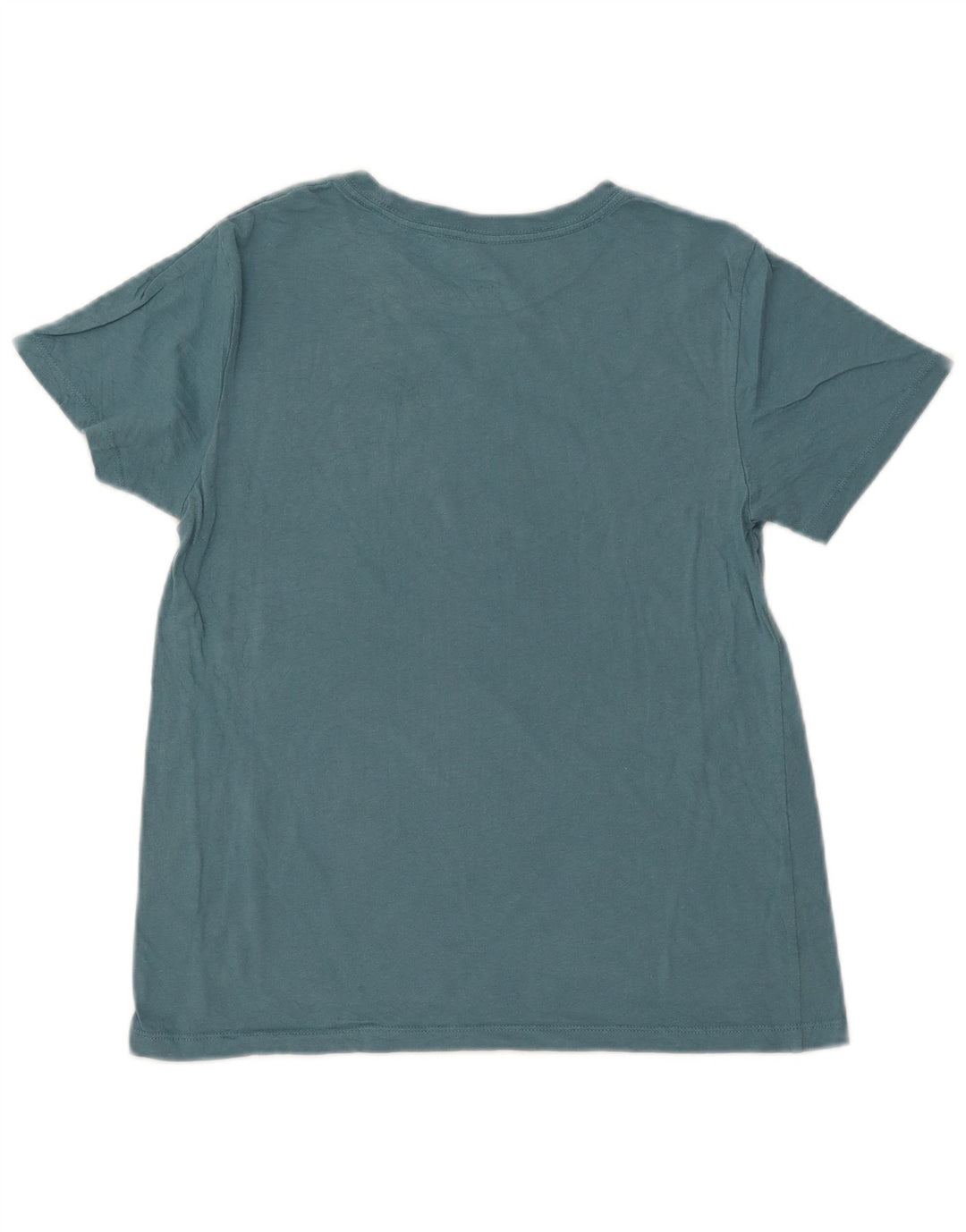 Γυναικείο γραφικό T-Shirt PUMA Top UK 12 Medium Blue