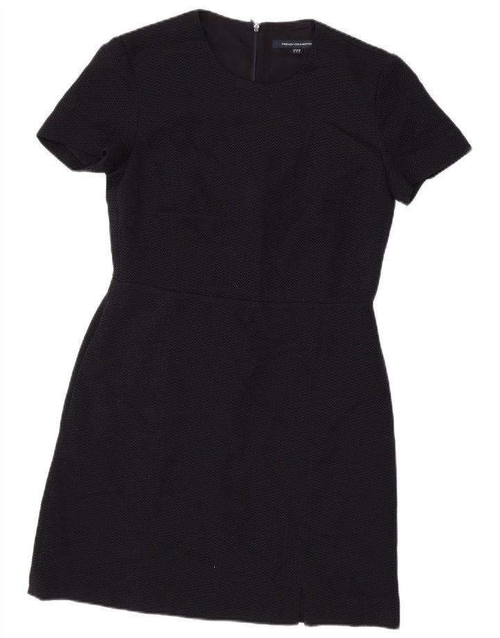 ΓΑΛΛΙΚΗ ΣΥΝΔΕΣΗ Γυναικείο φόρεμα με θήκη UK 12 Medium Navy Blue Polyester