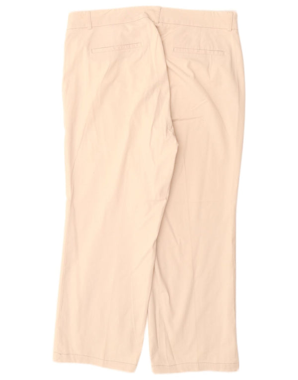 DOCKERS Γυναικείο Petite Crop Casual Παντελόνι US 12 Large W34 L26 Beige