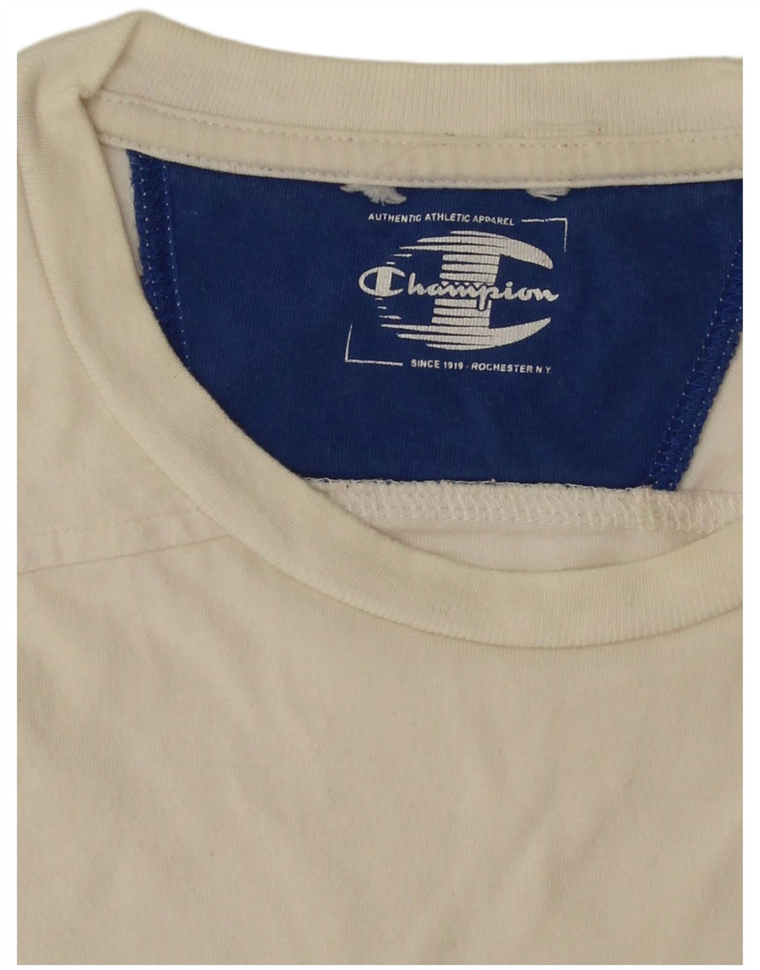 Ανδρικό γραφικό T-shirt CHAMPION Top Medium White