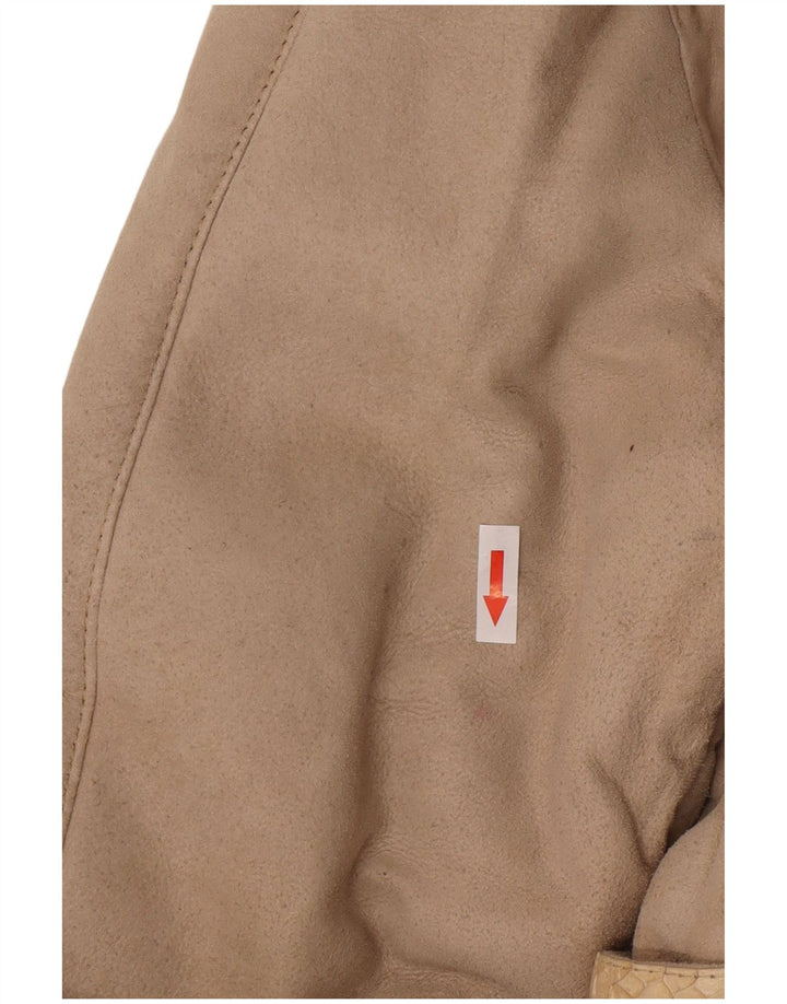 Vintage γυναικείο παλτό Shearling UK 14 Medium Beige Shearling