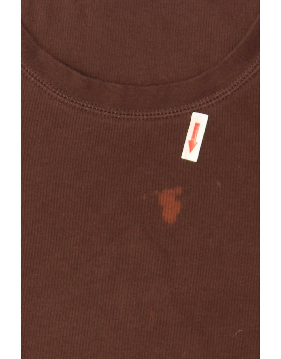 Zara γυναικείο τοπ μακρυμάνικο UK 8 Small καφέ