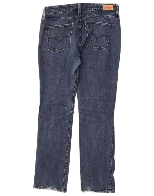 Levi's γυναικείο 552 ψηλόμεσο τζιν US 6 Medium W28 L28 Μπλε βαμβακερό