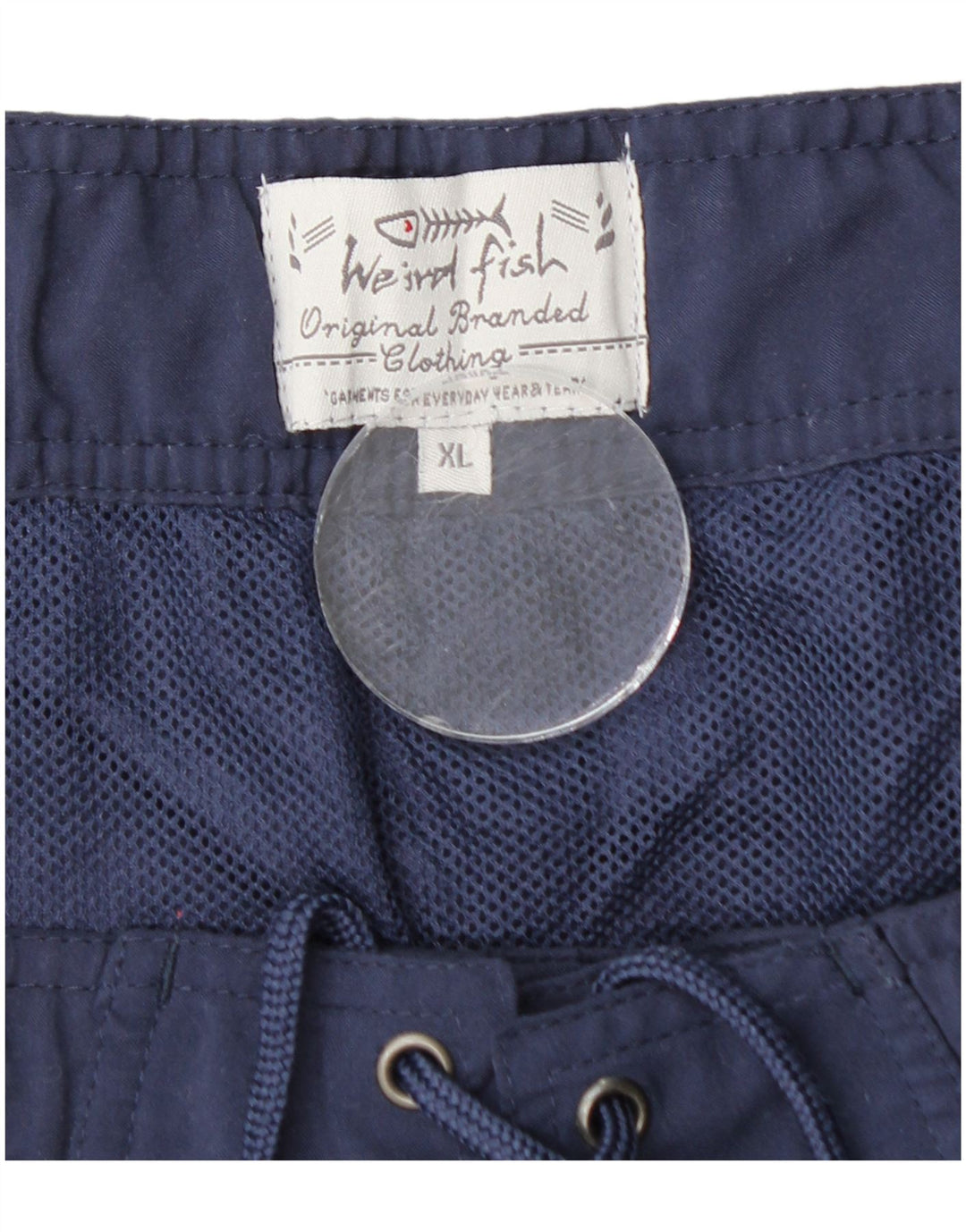 WEIRD FISH Ανδρικό γραφικό σορτς κολύμβησης XL Navy Blue Polyester