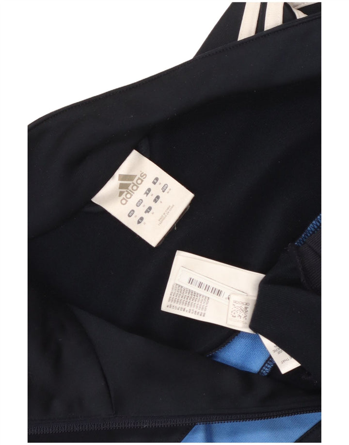 Ανδρική αθλητική φόρμα Adidas Top Jacket Medium Navy Blue Colourblock Polyester