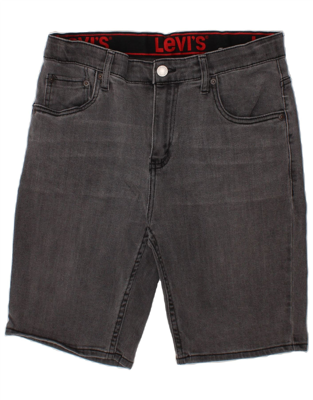 LEVI'S Boys Denim Shorts 15-16 Years W29  Grey Cotton Vintage Levi's and Second-Hand Levi's from Messina Hembry 