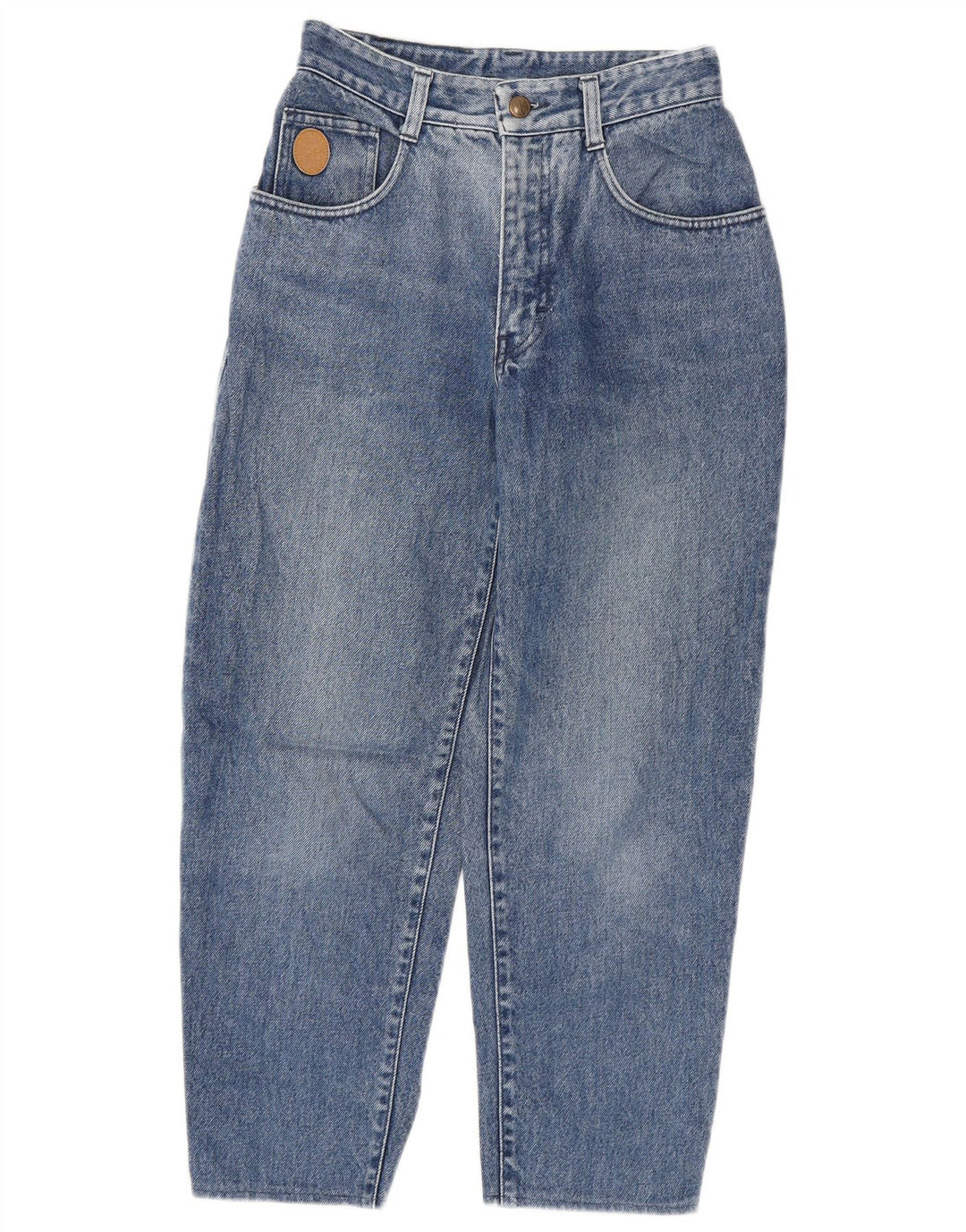 Trussardi Γυναικείο Cropped Jeans W28 L24 Μπλε βαμβακερό