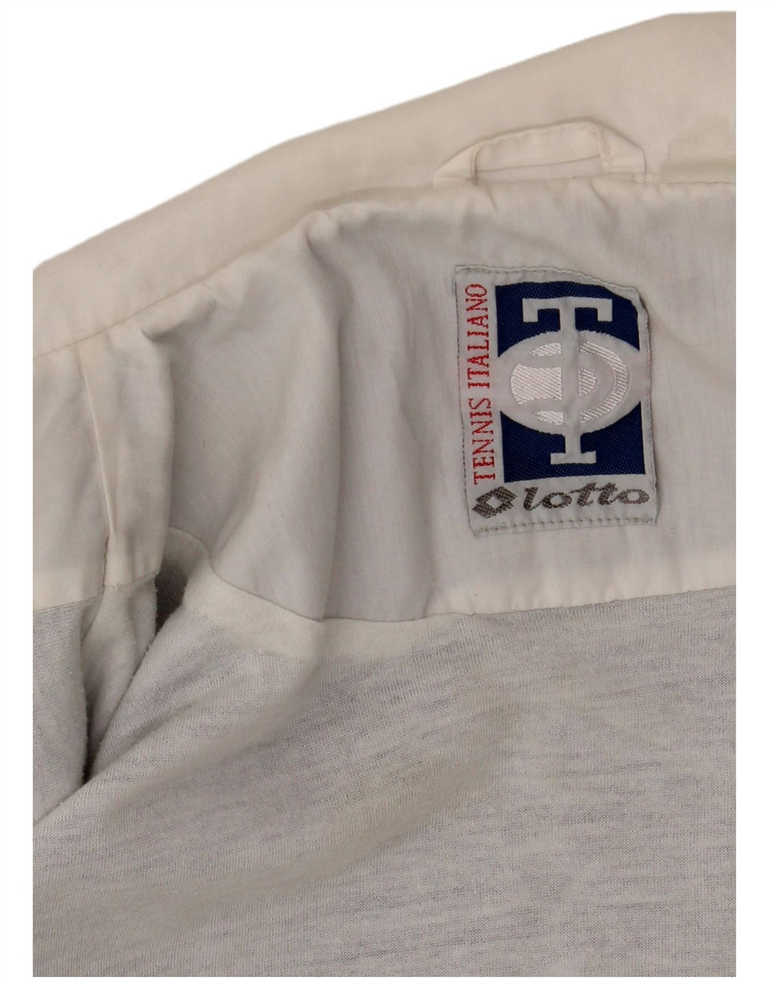 Ανδρική αθλητική φόρμα Lotto Top Jacket Large White Colourblock