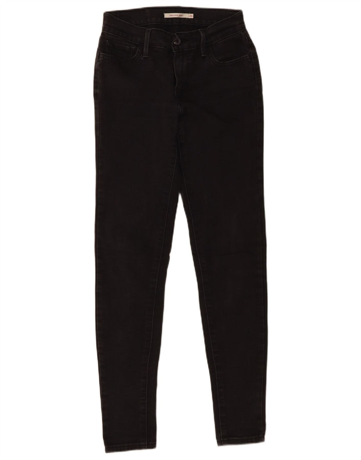 Γυναικείο Levi's 710 Super Skinny Jeans W26 L30 Μαύρο