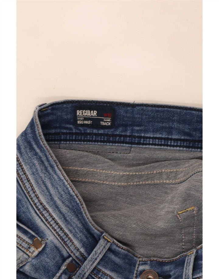 PEPE Jeans Γυναικεία κανονική ίσια εφαρμογή UK 10 Small W32 L31 Blue