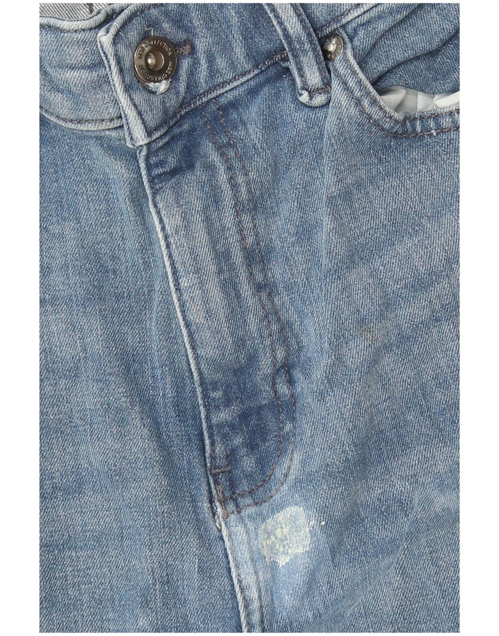 Ανδρικό τζιν ίσιο Marks & Spencer W32 L33 Μπλε βαμβακερό
