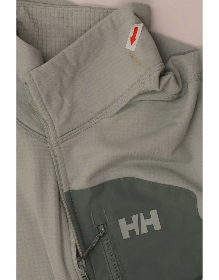 Ανδρική φόρμα πουλόβερ με φερμουάρ Helly Hansen Top μεσαίο πράσινο χρώμα