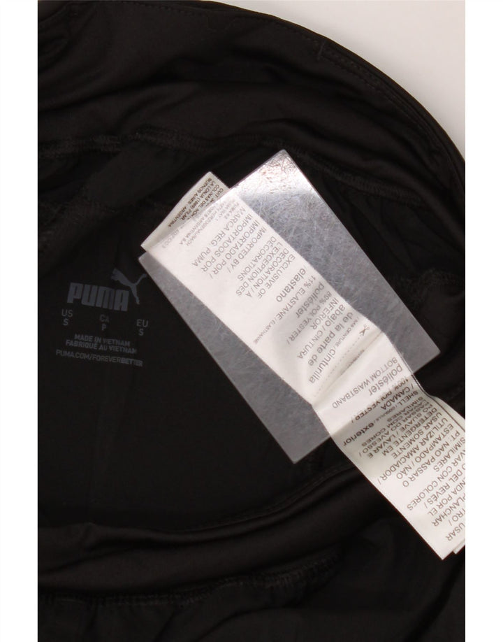 Γυναικεία αθλητική φόρμα PUMA Παντελόνι Joggers UK 10 Small Black Polyester