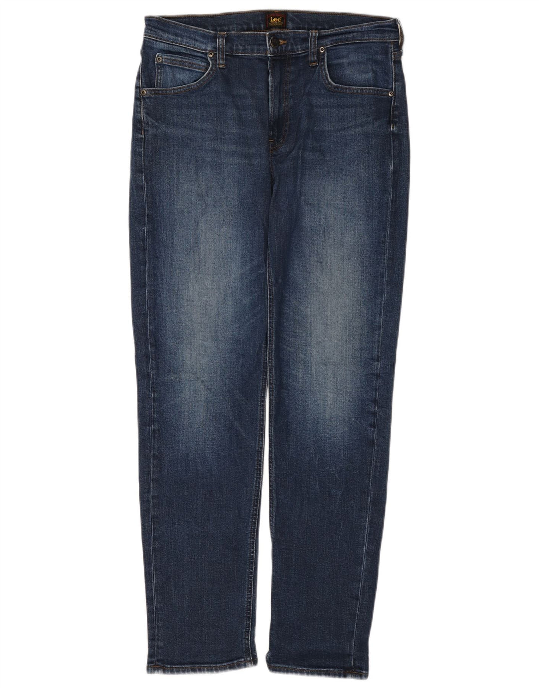 Lee Mens Austin Tapered Jeans W31 L32 Blue Cotton