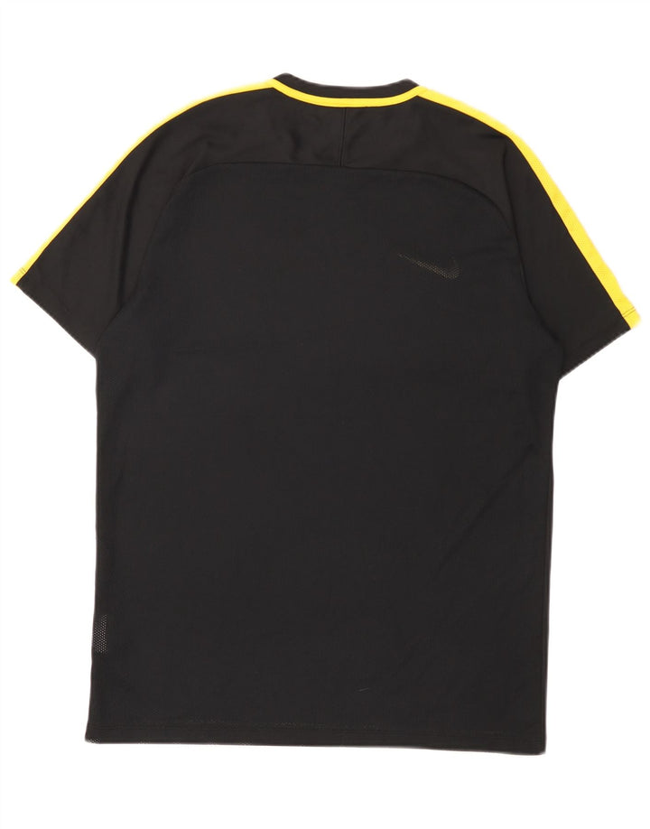Ανδρικό T-shirt Nike Dri Fit Top Large Black Colorblock Πολυεστέρας