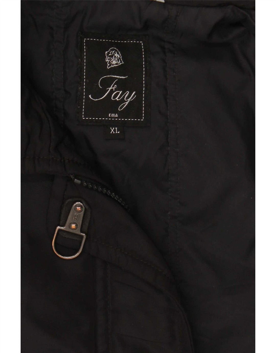 Fay Γυναικείο Μπουφάν Windbreaker UK 18 XL Μαύρο