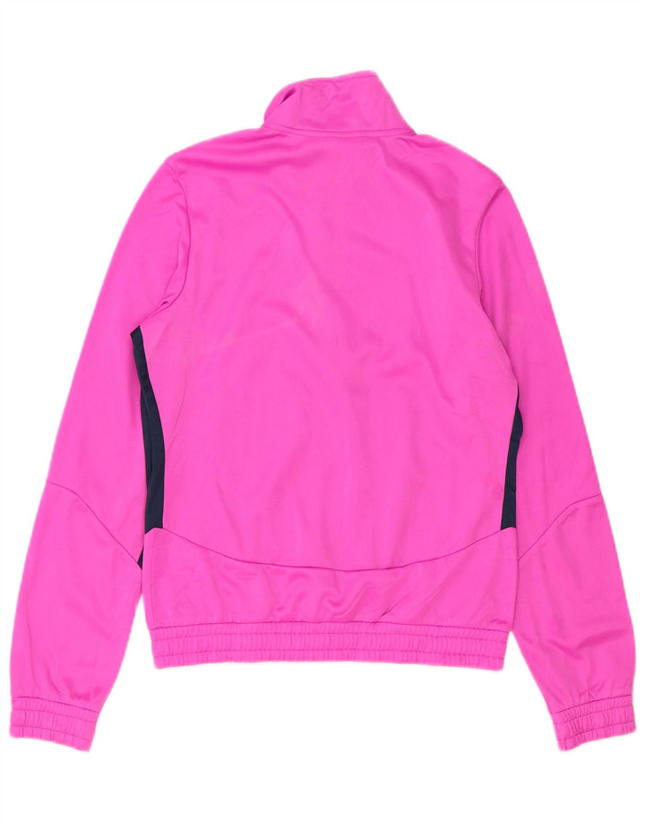 Γυναικεία αθλητική φόρμα Diadora Top Jacket UK 10 Small Pink Colourblock Polyester