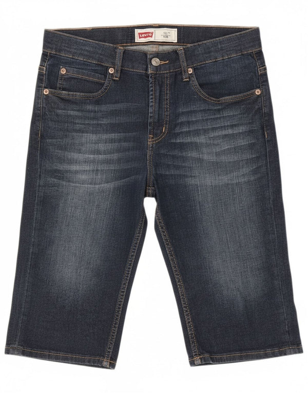 Levi's Boys 511 Slim τζιν σορτς 15-16 ετών W30 Μπλε βαμβακερό