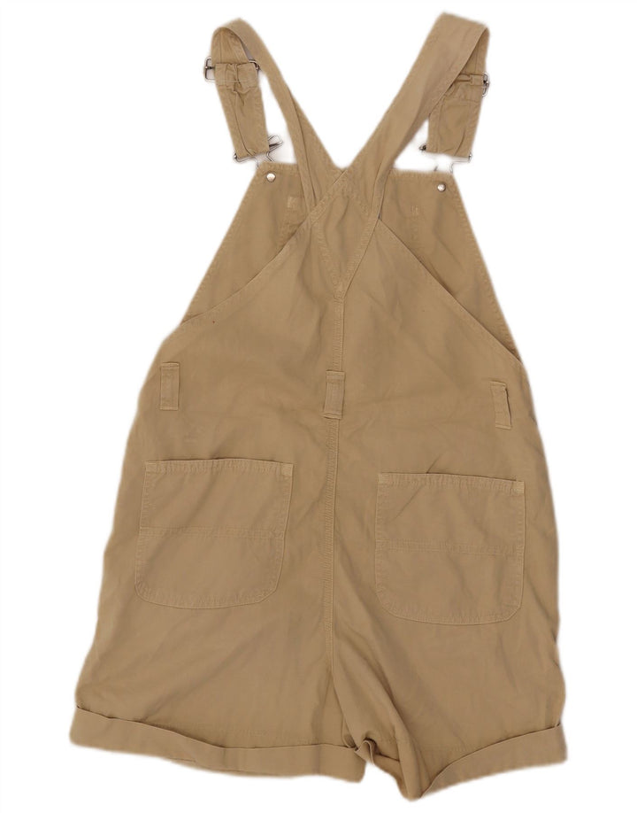 BENETTON Γυναικείο σορτς Dungarees IT 40 Small W26 Μπεζ βαμβακερό