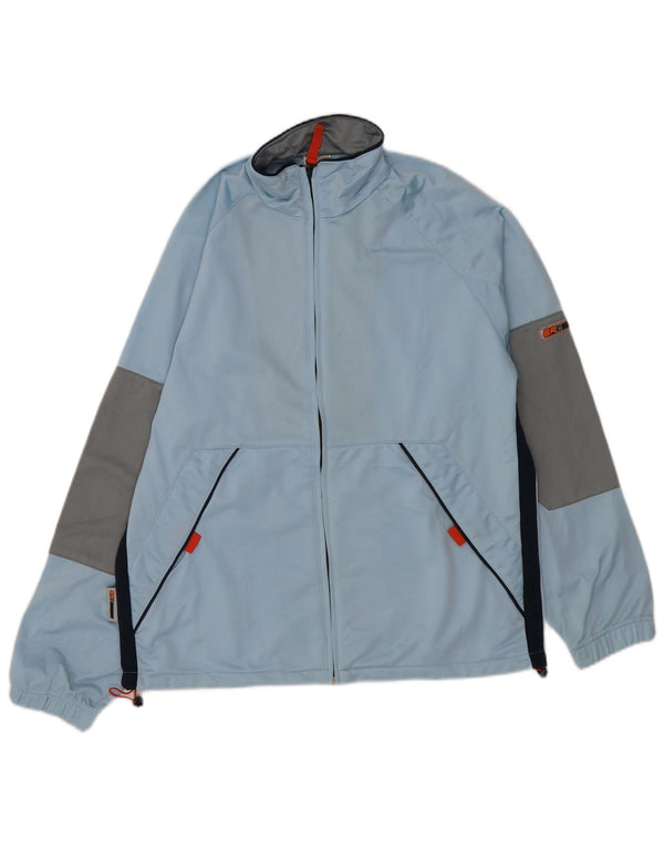 Ανδρική φόρμα BRUGI Μπουφάν μεσαίου μπλε χρώματος πολυεστέρας