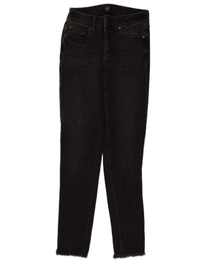 Gap Γυναικείο Skinny Jeans W27 L31 Γκρι βαμβακερό