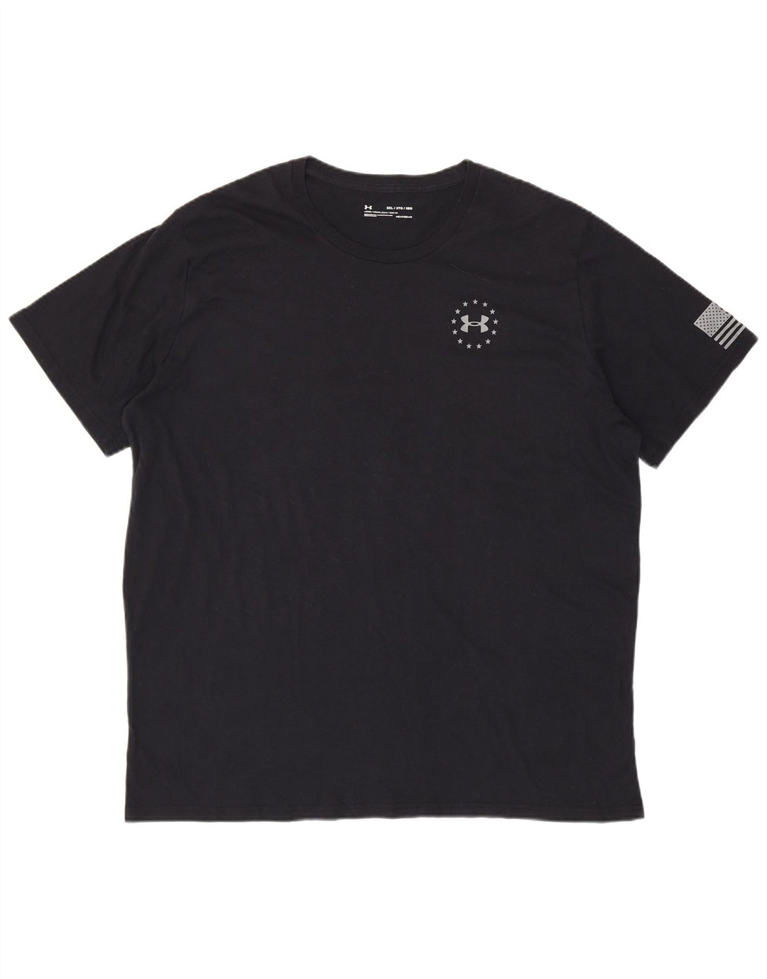 Γραφικό T-Shirt UNDER Armour Ανδρικό Heat Gear Top 3XL Μαύρο