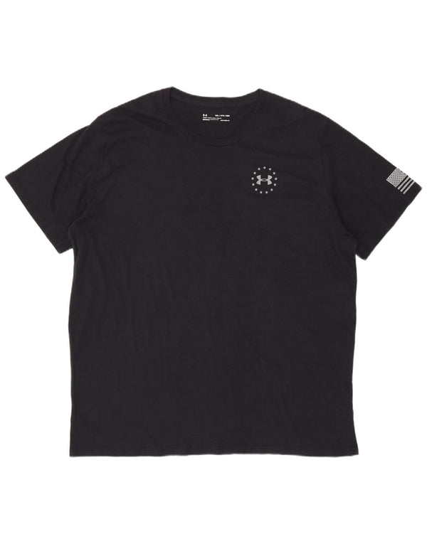 Γραφικό T-Shirt UNDER Armour Ανδρικό Heat Gear Top 3XL Μαύρο