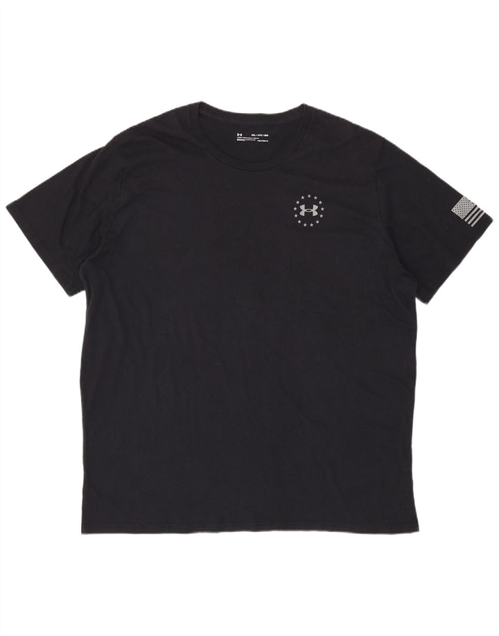 Γραφικό T-Shirt UNDER Armour Ανδρικό Heat Gear Top 3XL Μαύρο