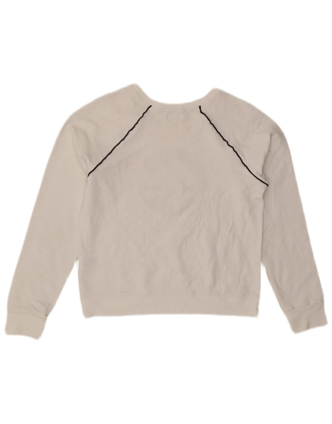 CONVERSE Γυναικεία φούτερ Chuck Taylor Crop Jumper UK 12 Medium White