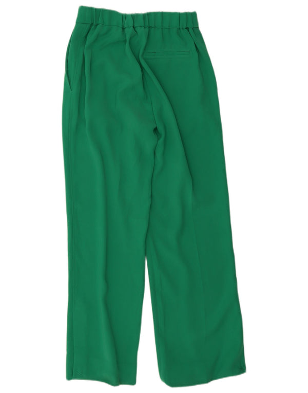 Reiss Γυναικεία Petite Loose Fit Παντελόνι Chino UK 6 XS W24 L29 Πράσινο