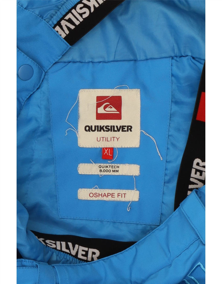 Ανδρικό γραφικό παντελόνι σκι Quiksilver XL Blue Polyester