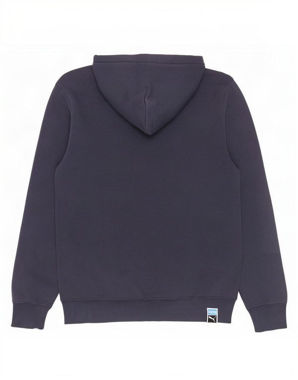 Ανδρικό μπλουζάκι με φούτερ με κουκούλα Puma Large Navy Blue
