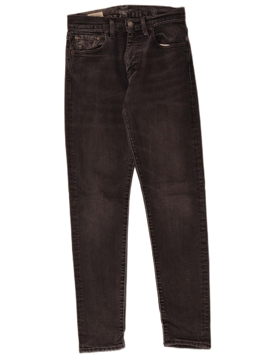 LEVI'S Mens 512 Slim Tapered Jeans W29 L32 Γκρι βαμβακερό