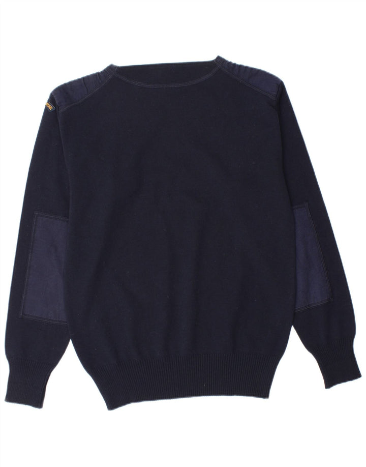 Ανδρικό πουλόβερ Paul & Shark Boat Neck Jumper Medium Navy Blue Wool