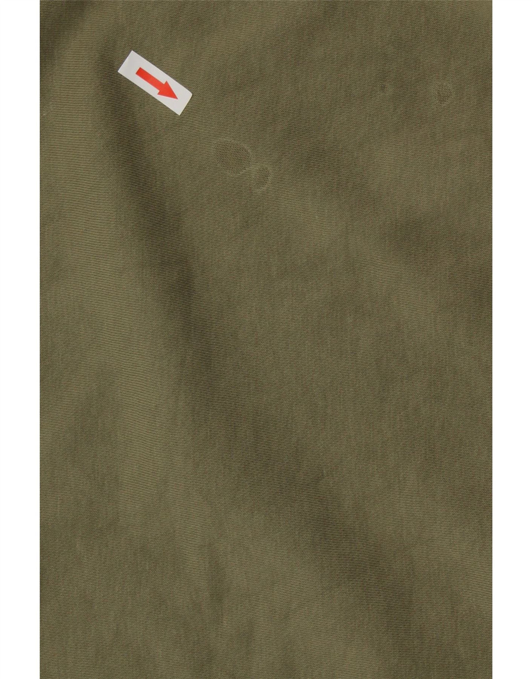 Γυναικεία φούτερ ADIDAS Crop Oversized Jumper UK 14 Μεγάλο βαμβακερό χακί