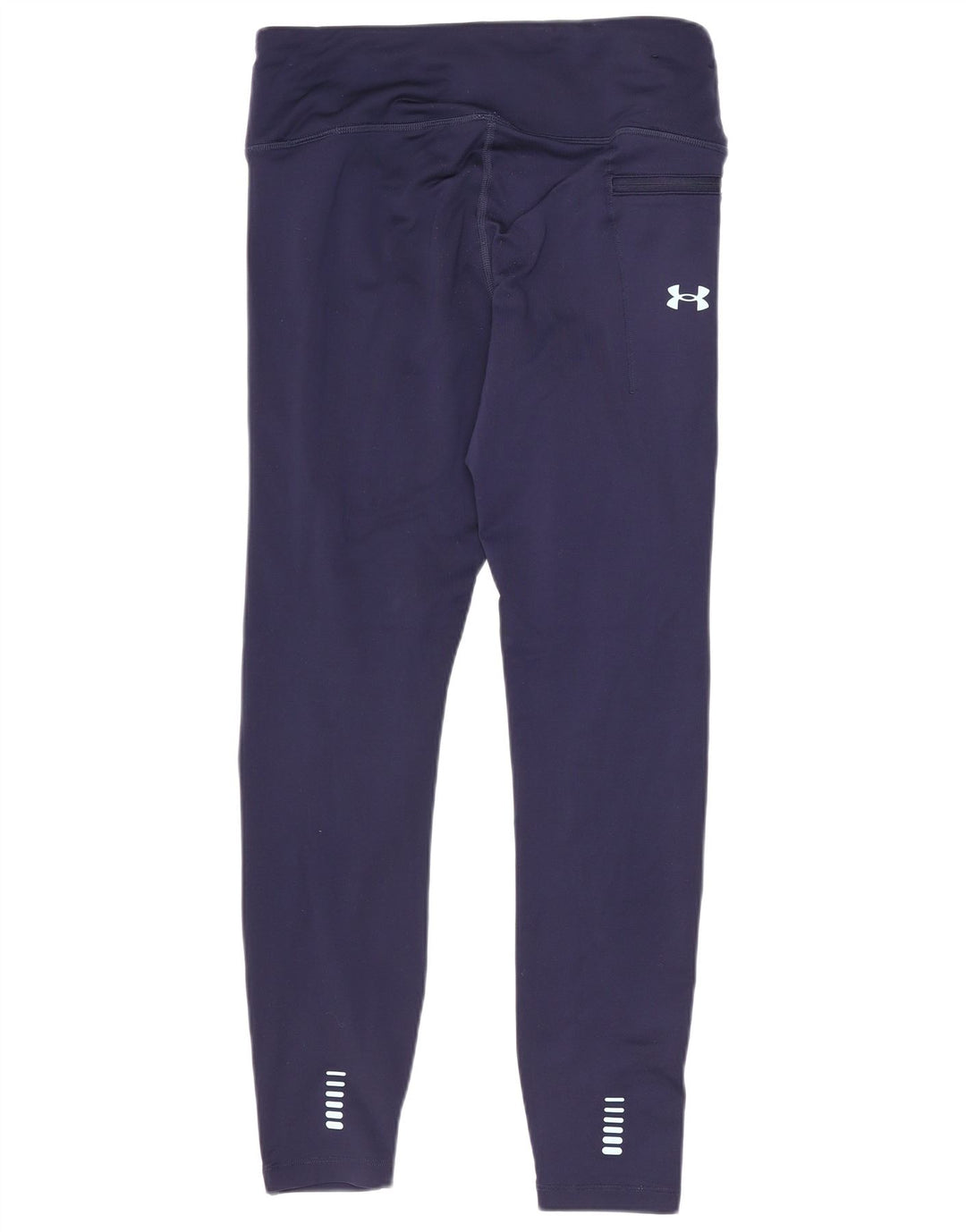 Under Armour Γυναικεία γραφικά κολάν UK 12 Medium Navy Blue Polyester