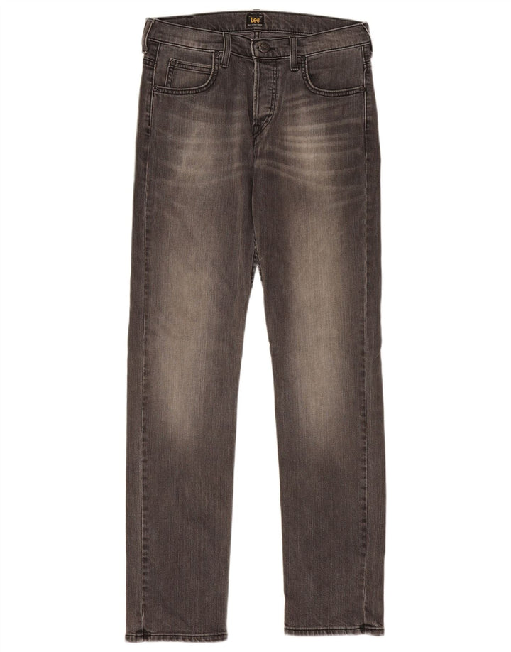 Lee Womens Powell Slim Jeans W30 L32 Γκρι βαμβακερό