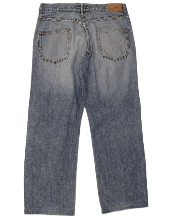 Zara Ανδρικό τζιν ίσιο EU 46 XL W36 L29 Μπλε βαμβακερό